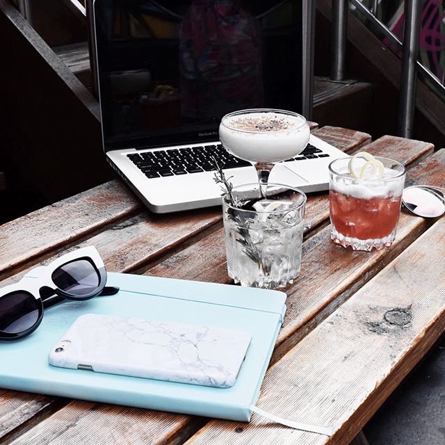 Saturday work meetings include alcohol / @melbournesocialco